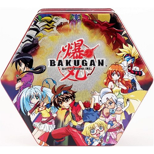 Childrens Toyshop  Toys : Bakutin Complete Collector's Tin Set (All 6 Colors: Red, Blue, Black, Gray, Green, Brown)