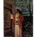 Black Jesus Christ Knocking At the Door (Diane Viera) Art Poster Print - 16" X 20"