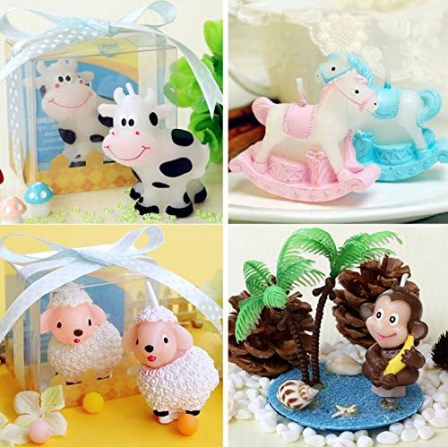 Animal Candles Birthday candles Happy Birthday Decorative Candles (cow+sheep+monkey+horse)