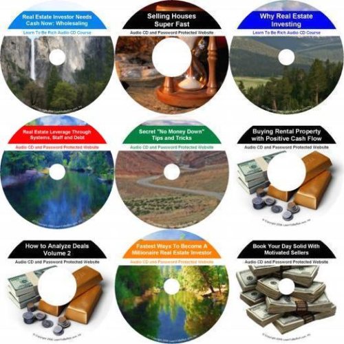 The Exhaustive Nine CD Nothing Down, Cash Creating, Real Estate Mentoring System