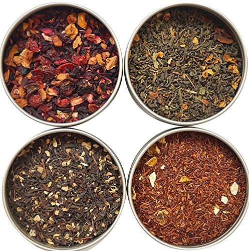 Heavenly Tea Leaves Flavored Tea Sampler, 4 Count