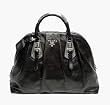 Authentic Prada Authentic Leather Bowler Handbag
