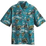 NFL Jacksonville Jaguars Tailgate Party Button Down Shirt Large
