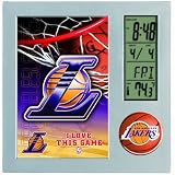 NBA Los Angeles Lakers Digital Desk Clock