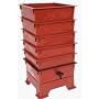 5 Tray - Compost Worm Bin System - The Worm Factory Terracotta