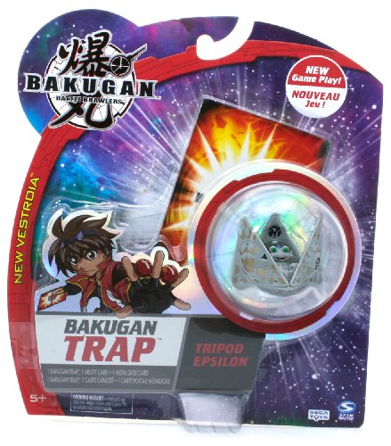 Bakugan Battle Brawlers New Vestroia Bakugan Trap - Tripod Epsilon (Grey Color)