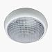 Perko Round Surface Mount L.E.D. Dome Light - White Powder Coat - w/o Switch