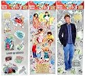 High School Musical Locker Decals Stickers - Set of 3