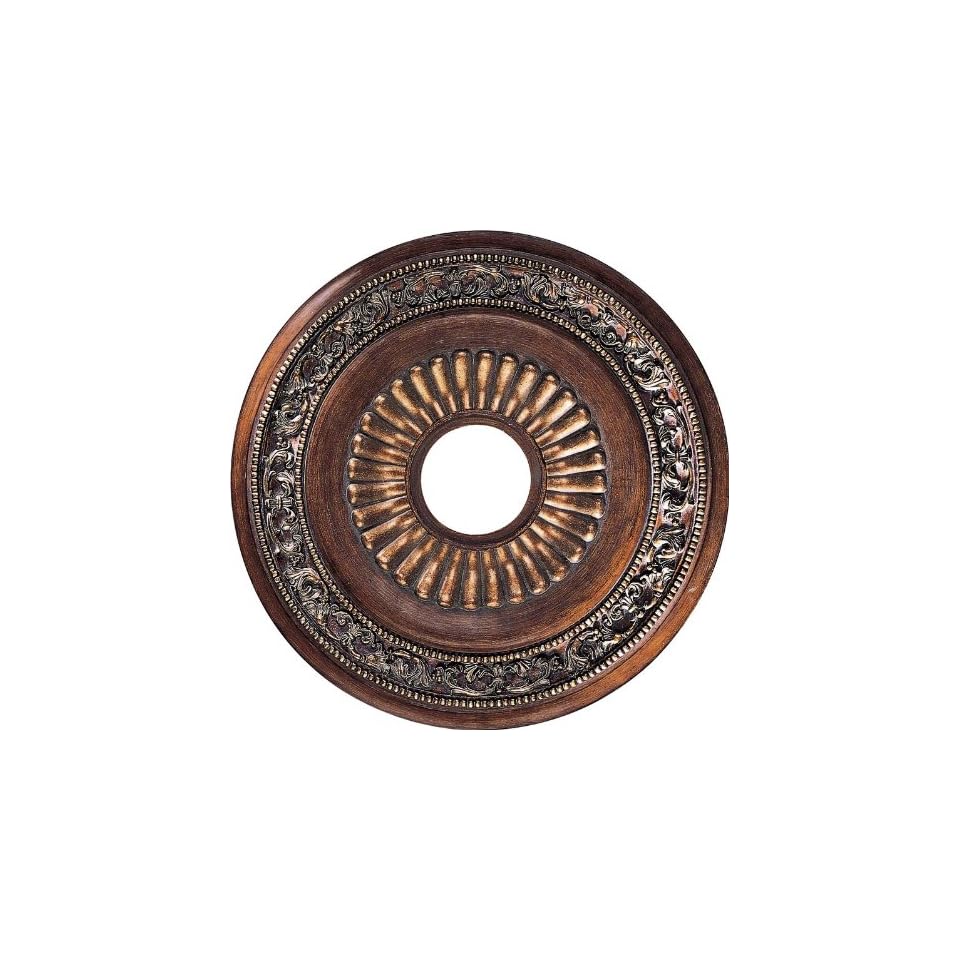 Minka Lavery 1940 126 Ceiling Medallion Belcaro Walnut Decorative