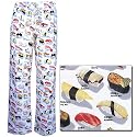 The Cat's Pajamas Sushi Non-Flannel Low-rise Pajama Pant