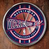 Washington Wizards Chrome Clock