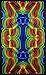 Sunshine Joy 3D Rainbow Ripple Tapestry Wall Hanging Trippy Table Cloth Magical Dorm Decor - Huge 60x90 Inches