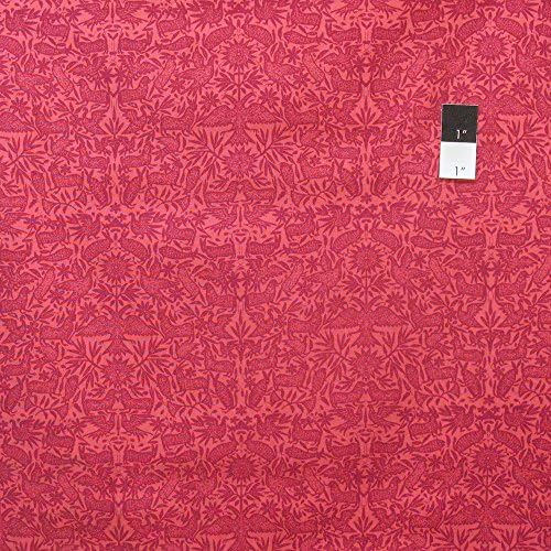 Ty Pennington PWTY024 Estonia Hotrose Cotton Fabric By The Yard