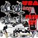 Complete Tattoo Kit 6 Guns Tattoo Machine with Liner Shader Gun Power Supply Ink more T06