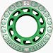 Spitfire Firelite Repeaters 51mm White/Green Skateboard Wheels (Set Of 4)