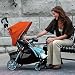 Kolcraft Contours Lite Stroller, Tangerine 61C IKS A1L. AA75 Kolcraft Contours Lite Stroller, Tangerine