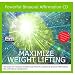 Maximizing Weight Lifting with Binaural Subliminal Affirmations CD