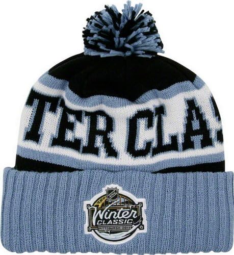 NHL 2011 WINTER CLASSIC HOCKEY GAME WRAPAROUND CUFFED KNIT HAT SKI CAP PITTSBURGH NWT
