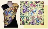 Chic Papoose Pouch Style Baby Sling with Yellow French Floral w/Yellow Reverse PETITE