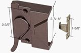 CRL Right Hand Bronze Casement Window Lock 2-3/8 Screw Holes