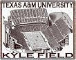 Texas A&M Univ Kyle Field - 69 x 48 Blanket/Throw - Texas A&M Aggies