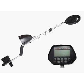 Falcon Metal Detector LCD Display  See before you dig Auto ground bal. Water proof coil Gold Century Md GC1020