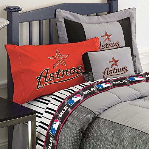 MLB Pro Houston Astros Bedding Sheet Set (Full)