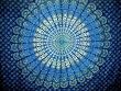 Blue Bursting Tapestry-Wall Hang-Spread-Many Decor Uses