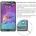 Galaxy Note 4 Screen Protector, MobilePioneer Samsung Galaxy Note 4 0.3mm Ultra Thin 9H Hardness 2.5D Round Edge Tempered Glass LCD HD Premium Screen Protector - Anti-Scratch/ Shatterproof/ Anti-Fingerprint/ Water & Oil Resistant (Samsung Galaxy Note 4)