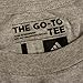 adidas Michigan Wolverines Football Wordmark T-Shirt - Grey