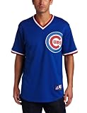 MLB Andre Dawson Chicago Cubs 1968-69 Cooperstown Adult Short Sleeve Synthetic Replica Jersey (Royal, Large)