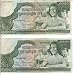 See larger Kingdom Of Cambodia 2 Banknotes Lot