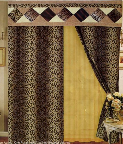 Leopard Curtains