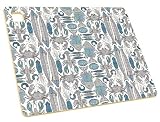 Epicurean Designer Series Fish Illustration 14 by 11-Inch Cutting Board, Natural