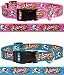 Luv My Dog Tattoo Dog COLLAR - Pink - Large (18" to 28" long x 1"wide),$14.99