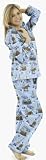Toast and Jammies Moose Flannel Pajamas for Women