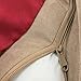 Blueberry Pet Fully Removable & Washable Dog Bed | Heavy Duty Dog Bed w/Durable YKK Zippers | Super Soft Dog Beds for Medium Dogs in Beige and Red Color | Cozy Dog Bed & Durable Dog Bed