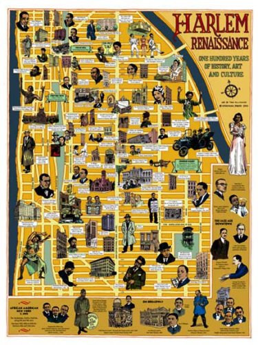 Harlem Renaissance, The, Art Poster by Marc H. Miller