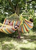 Eigenschaften La Siesta  / Stabhängematte Hängematte mit Stab Baiana 220x140 gelb bis 160 kg