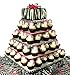 61C3MCrnE6L. SL75 photo 61C3MCrnE6L. SL75 Wedding Cupcake Stand Square White Eco Friendly