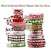 Fowod Winter Christmas Snowflake Trim Crafts Decoration,11 Yard/33 Feet,1 inch Wide (Silver)