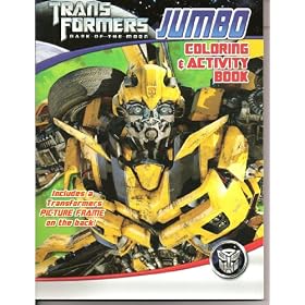 Transformers Dark of the Moon Bumblebee Jumbo Coloring and Activity Book