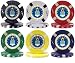 U.S. AIR Force Military Poker Chip Sample Set - 6 New Chips