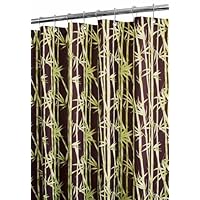 Bamboo Garden Shower Curtain in Coffeebean