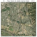 Aerial Photography Map of South Ogden, Utah 2011 UT