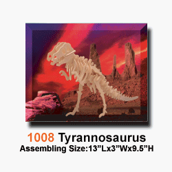 Tyrannosaurus 3D Puzzle