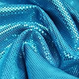 Dressyday Girls Mermaid Tail Costume for Swimming Swimmable not Includes Monofin, Blu, 12