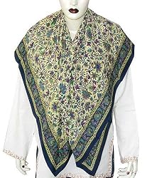 Scarf for Ladies Crepe Silk Square 44 x 44 inches (sqsrf045)