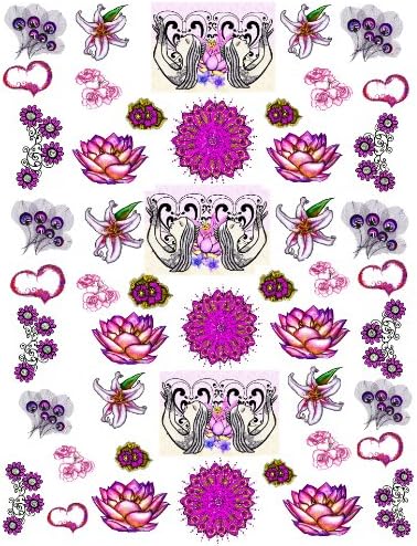 Bajidoo Lotus Praise Decal Full Sheet