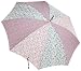 (ムーンバット)MOONBAT um-feel 婦人長傘 LIBERTY ART FABRICS 生地使用 リバティ３柄MIX 21-426-36170-00 73-53 ブルー 53cm